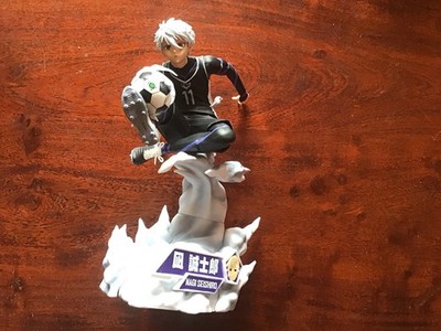 Anime Blue Lock Navi Seihiro Station Kampf PVC Figur Modell   Neu ohne Karton 