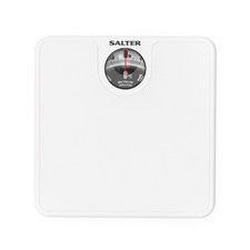 Salter Bathroom Scale Large Dial Mechanical Accurate Magnified Lens Anti-Slip