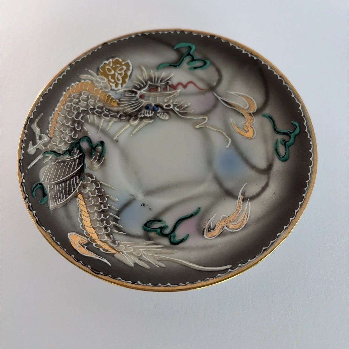 Dragonware In Antique Ceramic & Porcelain Cups & Saucers for sale
