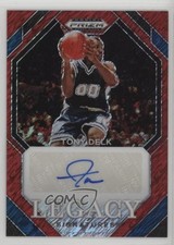 2024 Panini Prizm Draft Picks FOTL Red Shimmer 8/11 Tony Delk #LS-DEL Auto 5i3