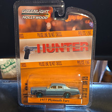 GreenLight CHase  Hunter 1:64 1977 Plymouth Fury
