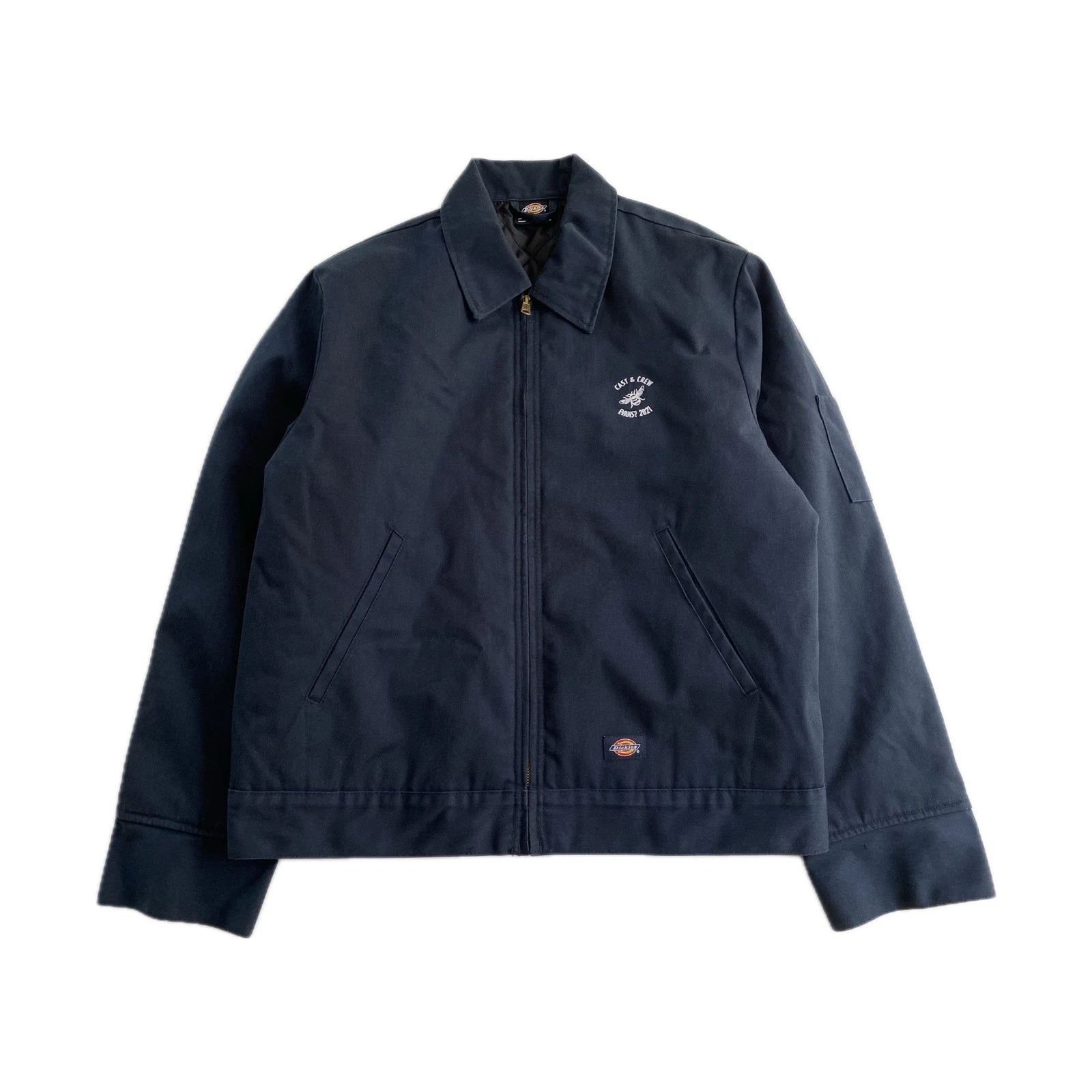 Why Didn’t They Ask Evans? Cast & Crew Dickies Eisenhower Navy Jacket | Size M