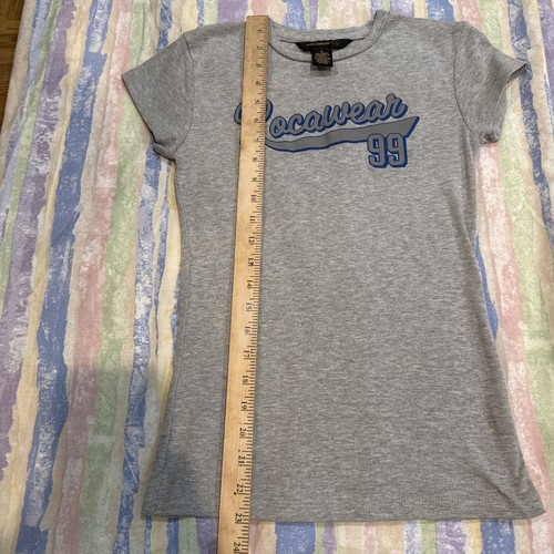 Rocawear Juniors Gray Small Nice Design Hip Hop Casual Short SleeveMRSP$ 40.00 - Picture 2 of 4