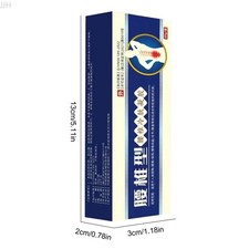 Bálsamo gel compresa fría lumbar 20 g - Calmante de la columna cervical para moretones de espalda