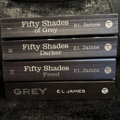 Fifty Shades Book Bundle EL James Grey Darker Freed Paperback Set