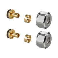 Oventrop Klemmringverschraubung Ofix K 1016876 FüR Kunststoffrohr 17X2Mm, 2