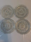 Set of 9 ANCHOR HOCKING WEXFORD SALAD / DESSERT / BREAD Plate 6" CLEAR
