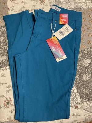 YMI Button Skinny Jeans Size  Medium   Stretch Freckled Poppy