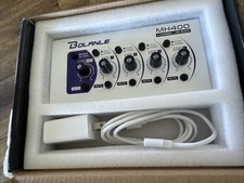 MH-400 4 Channel Line Mixer Bolanle .35mm 1/4 Phone new Desktop Computer Studio