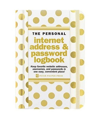 Internet Log Bk Gold Dots Jrnl