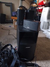 Bose Acoustimass 10 Module With All Speakers And Wires... Working