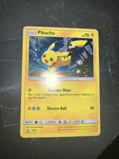 Near Mint - Pokémon TCG 2017 Pikachu SM81 Sun & Moon Promo Cosmos Holo on eBay