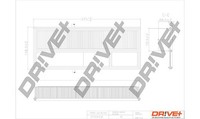 Dr!ve+ Luftfilter U.A. FüR Alfa Romeo, Fiat, Ford, Lancia, Opel, Vauxhall