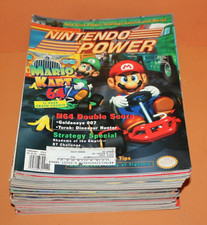 Huge 1990s Nintendo Power Magazine LOT of 21 ...