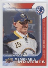 2015 National Hockey Card Day American Memorable Moments Jack Eichel #USA16 0a4