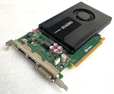 NVIDIA Quadro K2000 2GB GDDR5 P2095 PCI-E DVI 2×DisplayPort Video Grafikkarte