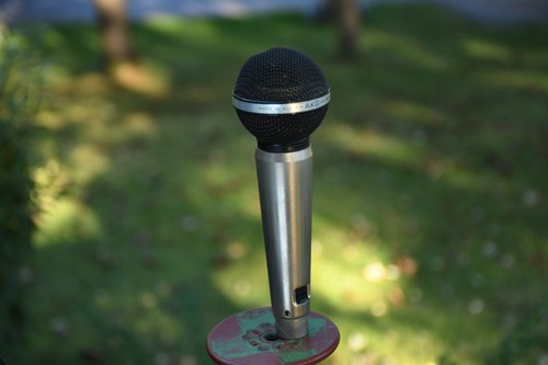 Micrófono cardioide dinámico AKG Maestro DM-700 de colección RARO 1970 con extras # 1 - Imagen 10 de 16