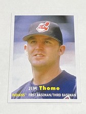 2021 Topps Archives Baseball #22 - Jim Thome - Cleveland Indians