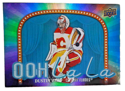 2024-25 Upper Deck Series 2 OOH La La #OLL15 Dustin Wolf Calgary Flames