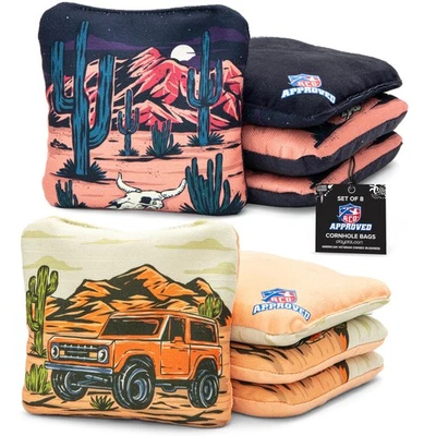 Play Platoon ACO Tournament Series Cornhole Bags Set of 8 - Pro Style Dual Sided - Image 1 of 4