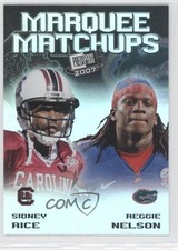 2007 Press Pass SE Marquee Matchups Sidney Rice Reggie Nelson #MM-8 0qr0