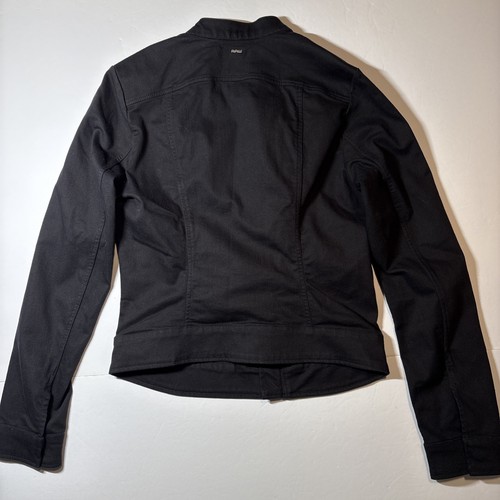 G star raw biker denim jacket cotton size small full zip woman’s - Picture 7 of 7