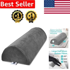 Memory Foam Knee Pillow for Back Sleeping - 20.5" x 8" x 4.5"