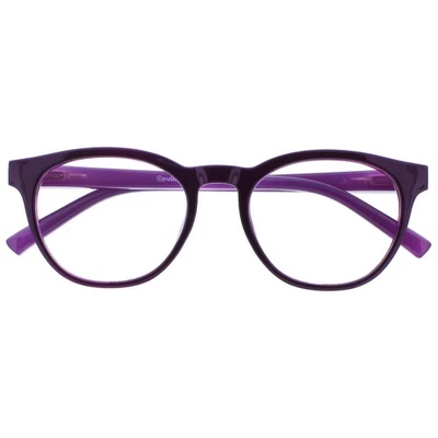OPULIZE BLU Blaulichtfilter Lesebrille Damen Herren UV400 Anti-Müdigkeit Violett
