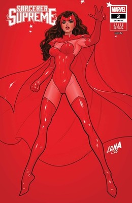 SORCERER SUPREME #3 DAVID NAKAYAMA COLOR BLOCK RED VARIANT (VF to VF+)  (2026)