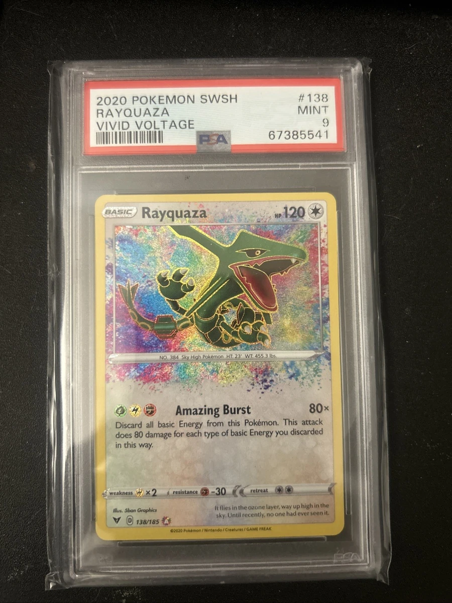 Rayquaza 138/185 Swsh04: Vivid Voltage for sale | eBay