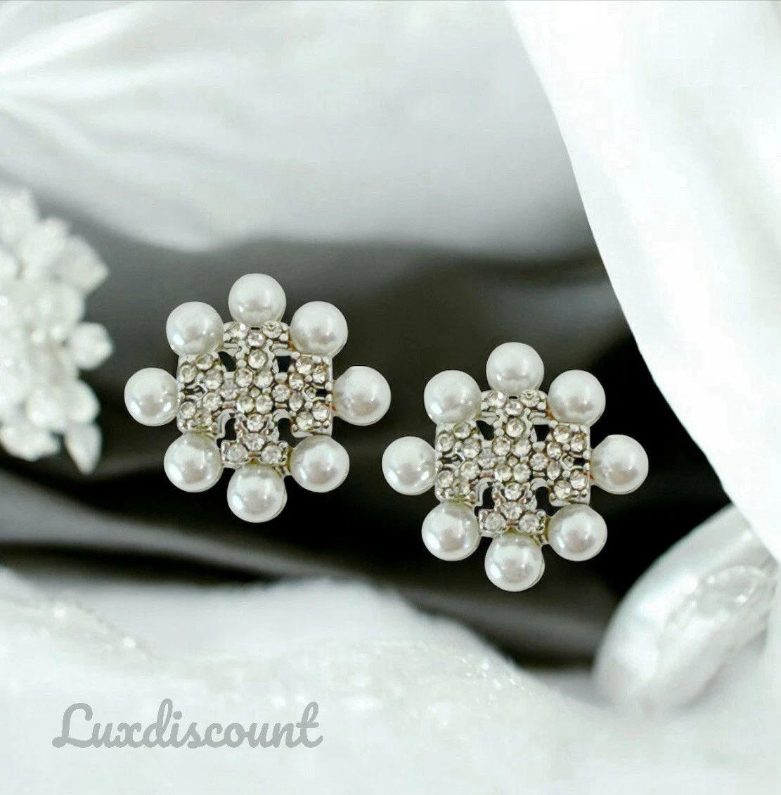 Tory Burch Simulated Pearl Fashion Earrings for sale | eBay display picture 1
