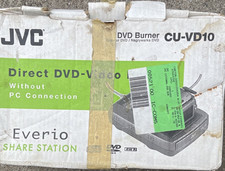 JVC Everio CU-VD10 Direct DVD-Video Burner USB 2.0 DVD-R DVD-RW No PC Needed