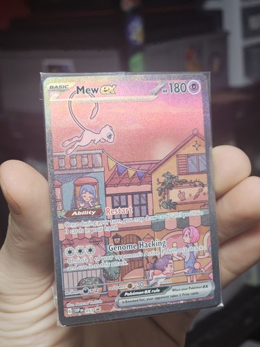 Mew ex SVP 053 Pokemon TCG Scarlet Violet 151 Black Star Promo SEALED - Picture 2 of 4