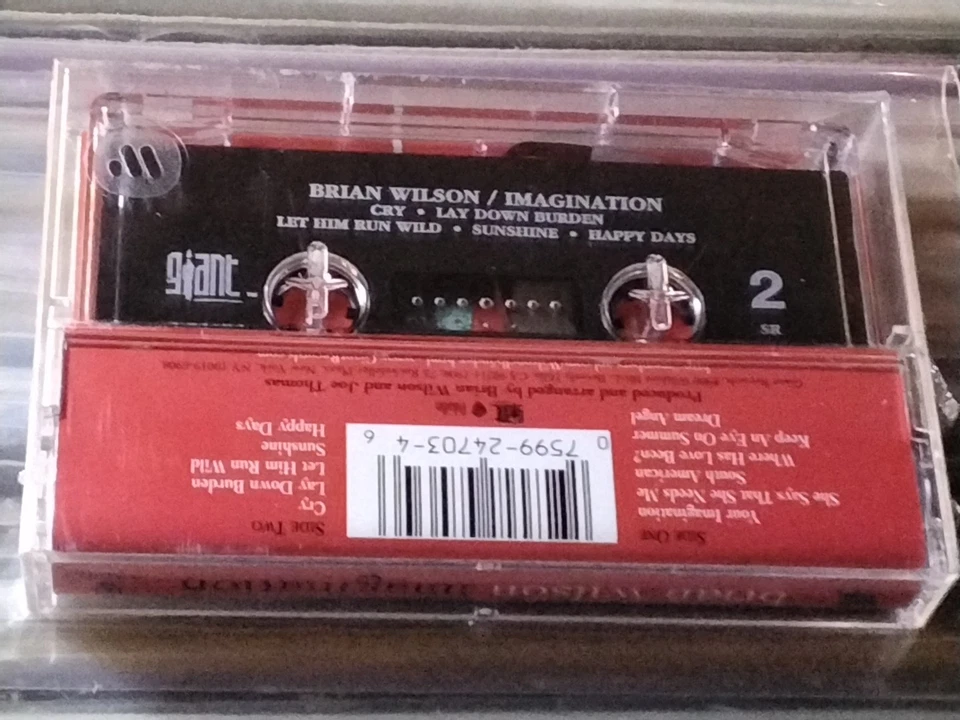 RARE ORIGINAL BRIAN WILSON Imagination 1998 USA ED 1ST PRINT SEALED BEACH BOYS - Image 2 of 4