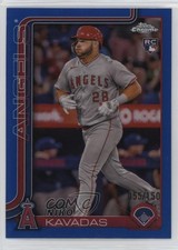 2025 Topps Chrome Blue Refractor 55/150 Niko Kavadas #20 1kc2