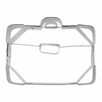 StäDter PräGe-Ausstecher Koffer Ausstechform PläTzchenform Keks Edelstahl 7.5 Cm