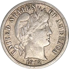 1912-D Barber Dime