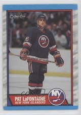 1989-90 O-Pee-Chee Pat LaFontaine #60 HOF 0wc7