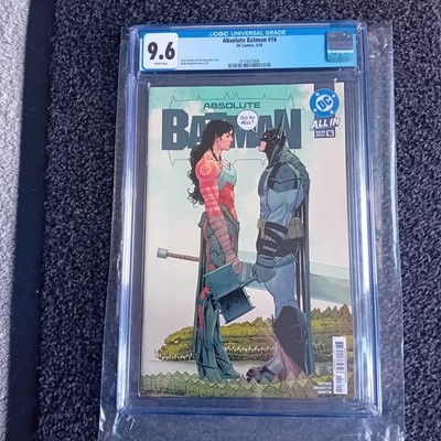 ABSOLUTE BATMAN #16 CGC 9.6 DRAGOTTA FIRST PRINT COVER-A VARIANT WONDER WOMAN