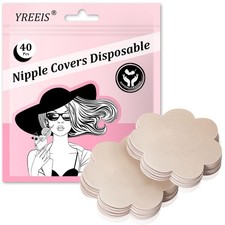 Hypoallergenic Adhesive Disposable Nipple Pasties Covers for Women Breast