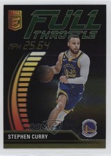 2023-24 Donruss Elite Full Throttle Neon Green 13/75 Stephen Curry #9 hs9