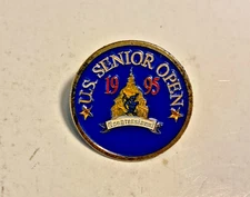1995 US SENIOR OPEN, CONGRESSIONAL, TOM WEISKOPF -1" coin style Ball Marker.