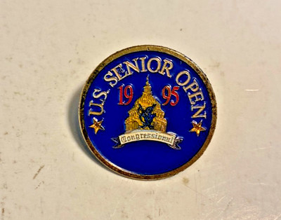 1995 US SENIOR OPEN, CONGRESSIONAL, TOM WEISKOPF -1'' coin style Ball Marker.