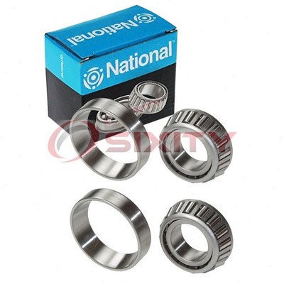 2 pc National Front Inner Wheel Bearing and Race Sets for 1967 DAF 44 ok
