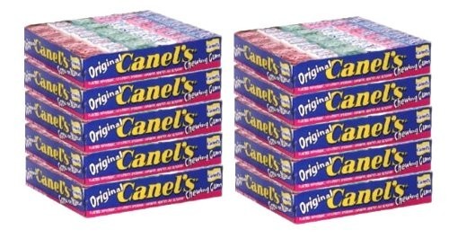 12x CANELS CHEWING GUM ORIGINAL FLAVOR 10x60pcs MEXICAN CANDY GUM 720-pcs sale - Picture 1 of 2