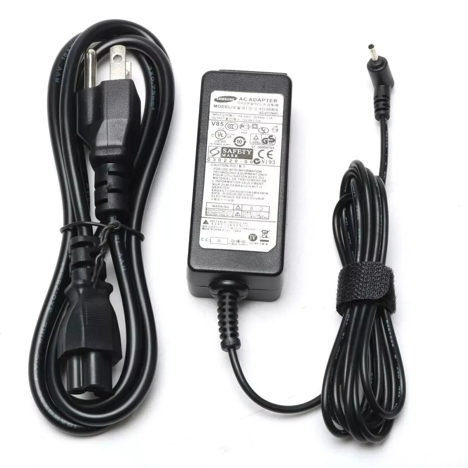 Genuine 40W Charger for Samsung Chromebook XE303C12 XE500C13 XE500C12 Adapter