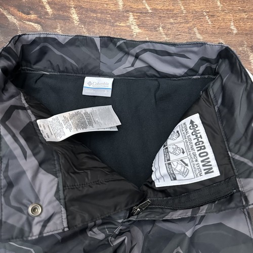 Columbia Snow Pants Youth Small Camo Ice Slope II Waterproof Outgrow Ski NWT! - Picture 6 of 10