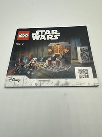 Lot Of 5 Lego Star Wars Instruction Books 75002, 75074, 75310, 75160, 75196