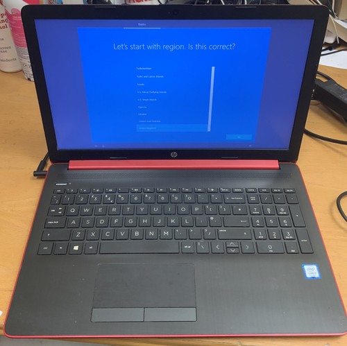 HP 15.6in 15-DA0599SA 4GB Intel I3 7th Gen 2.30Gz 1TB Laptop - Picture 3 of 11