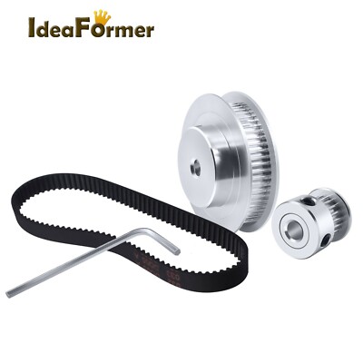 Auart Zyilei-Timing Belt Pulley Reduction 3:1/1:3 Belt Width 6mm Bore 5/10mm Timing Belt Pulley GT2 60 Teeth 20 Teeth for 3D Printer Durable and virtually Bore Diameter : 20T8 60T8 610mm Auart Zyilei-Timing Belt Pulley Reduction 3:1/1:3 Belt Width 6mm Bore 5/10mm Timing Belt Pulley GT2 60 Teeth 20 Teeth for 3D Printer Durable and virtually Bore Diameter : 20T8 60T8 610mm